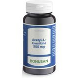 Bonusan Acetyl-l-carnitine 500mg 60 Vegetarische Capsules