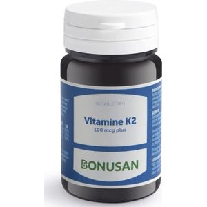 Bonusan Vitamine K2 100 mcg plus 60 tabletten