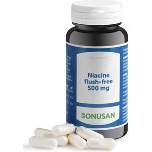 Bonusan Niacine flush-free 500mg 60 capsules