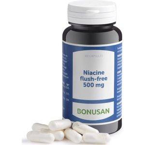 Bonusan Niacine flush-free 500mg 60 capsules