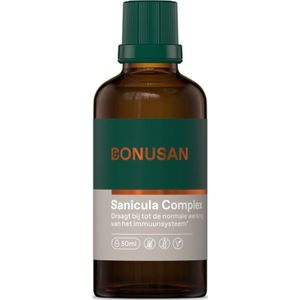 Bonusan - Sanicula Complex - Voedingssupplement - 30ml - Alcoholgehalte 74% v/v