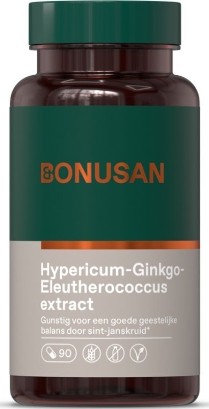 Bonusan Hypericum Ginkgo Elutherococcus Extract 90 capsules