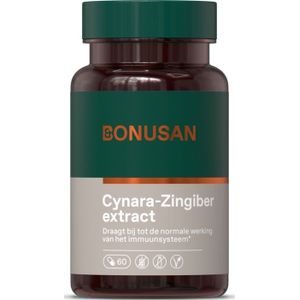 Cynara Zingiber Extract - Capsules - 60 Stuks - Voedingssupplement