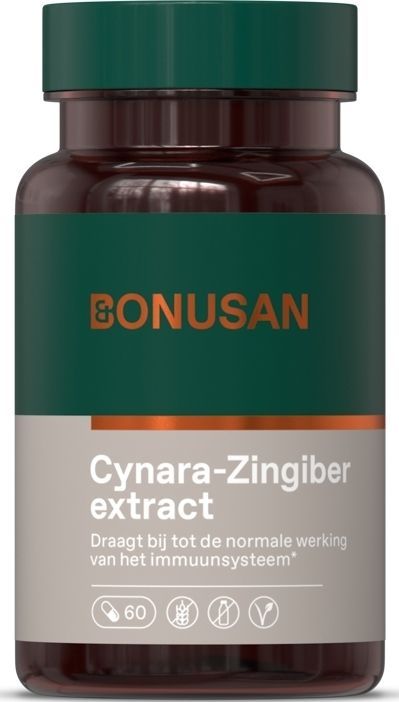 Cynara Zingiber Extract - Capsules - 60 Stuks - Voedingssupplement