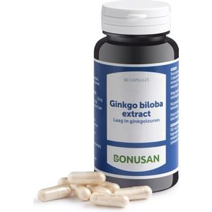 Bonusan Ginkgo biloba extract 90 vegetarische capsules