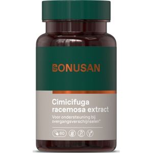 Bonusan Cimicifuga racemosa extract 60 Capsules