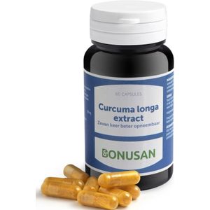 Bonusan Curcuma longa extract (60 vegetarische capsules)