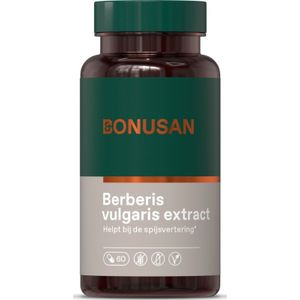 Bonusan Berberis vulgaris extract  60 Vegetarische capsules |