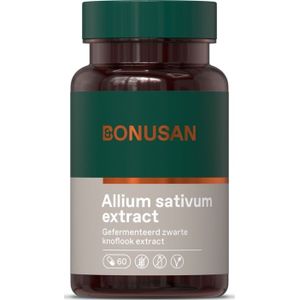 Bonusan - Allium Sativum Extract - 60 Capsules - Gefermenteerd Knoflookextract