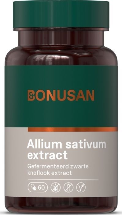 Bonusan - Allium Sativum Extract - 60 Capsules - Gefermenteerd Knoflookextract