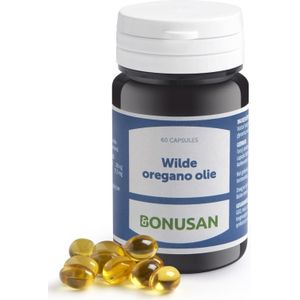 Bonusan Wilde oregano olie 60 softgel capsules