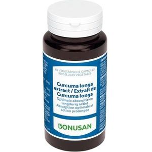 Bonusan Curcuma longa extract 60 capsules