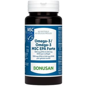 Bonusan - Omega-3 MSC EPA Forte - Vetzuren - 550 mg EPA - 210 mg DHA