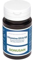 Bonusan Vitamine d3 & k2 60 Softgels