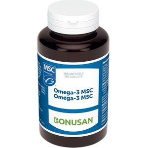 Bonusan Omega 3 MSC België 180 softgels