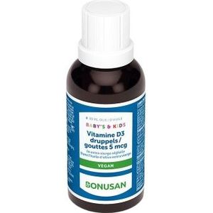 Bonusan kind vitamine d3 druppels 5 mcg be  30ML