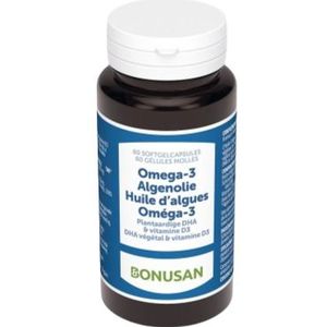 Bonusan Omega 3 algenolie België 60 softgels