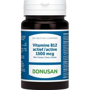 Bonusan vitamine b12 actief 1500 mcg  90TB