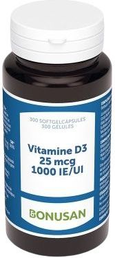 Bonusan Vitamine D3 25 mcg/1000 IE 300 softgels