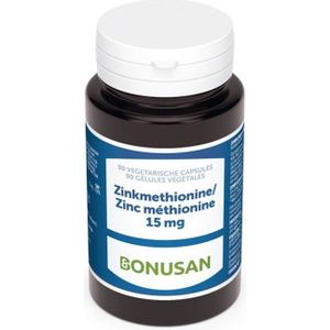 Bonusan - Zinkmethionine - Mineralenpreparaat - 15 mg - 30 Capsules