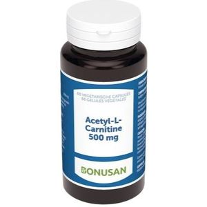 Bonusan acetyl-l-carnitine 500 mg be  60CP