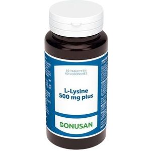 Bonusan L-Lysine 500 mg Plus 60 tabletten