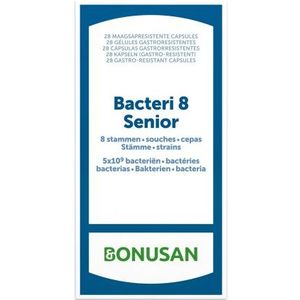 Bonusan Bacteri 8 senior 28 capsules
