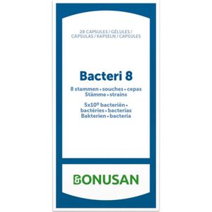 Bonusan Bacteri 8 28 capsules