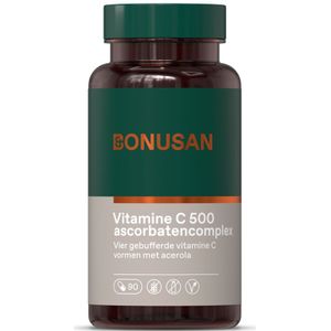 Bonusan Vitamine C-500 ascorbatencomplex 90 capsules