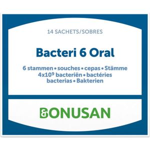 Bonusan Bacteri 6 Oral 14 sachets