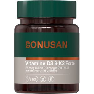Bonusan Vitamine D3 & K2 60 softgels