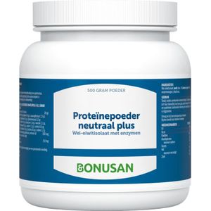 Bonusan Proteine poeder neutraal plus 500 gram