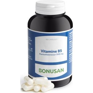 Bonusan Vitamine B5 Pantotheenzuur 500 mg 90 capsules
