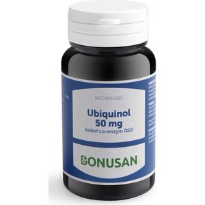Bonusan Ubiquinol Q10 50 mg 60 capsules