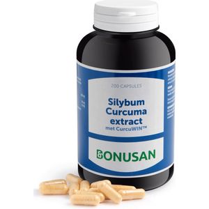 Bonusan - Silybum-Curcuma Extract Capsules - 200 Stuks - Fytotherapie