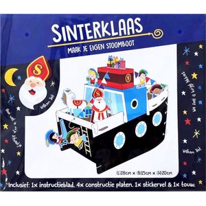 Sinterklaas Maak Je Eigen Stoomboot