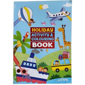 Kleur- En Activiteitenboek Holiday A4 Merkloos Kleurboek