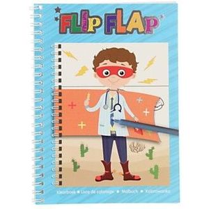 Flip & Flap Kleurboek - Meisje