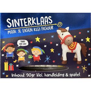 Maak je eigen klei figuur - Paard van Sinterklaas - Sinterklaas - Kleien - O zo Snel - Creatief - Knutselen - Kind - Peuter - Kleuter - Jongen - Meisje - Feestdagen - Schoencadeautje - Cadeau