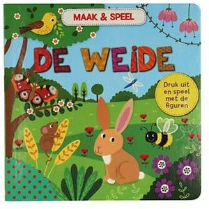 Maak & Speel Boek - De Weide