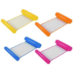 Opblaasbare Waterhangmat - 128cm x 80cm -Licht Blauw