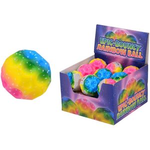 Johntoy stuiterende regenboog maan