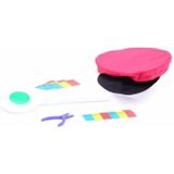 Conducteur - Kostuumaccessoires - Pet en Sjaal - Zwart en Wit