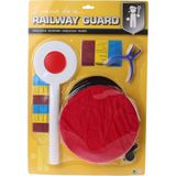 Conducteur - Kostuumaccessoires - Pet en Sjaal - Zwart en Wit
