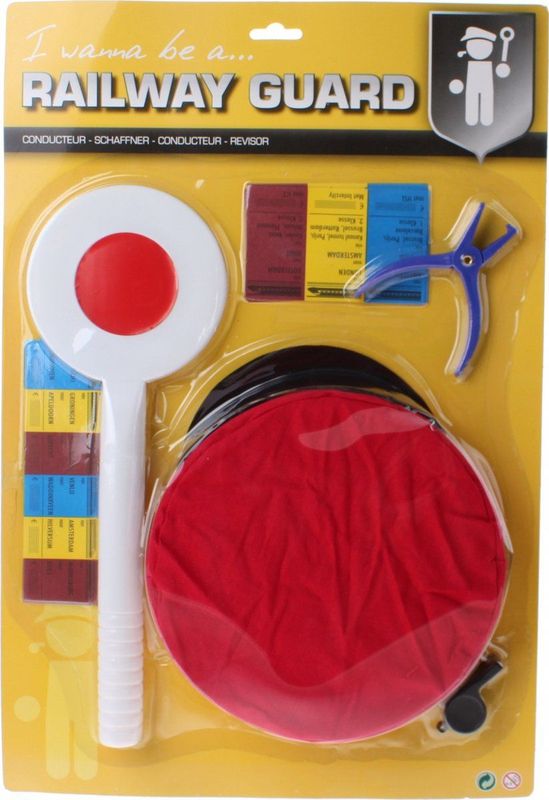 Conducteur - Kostuumaccessoires - Pet en Sjaal - Zwart en Wit