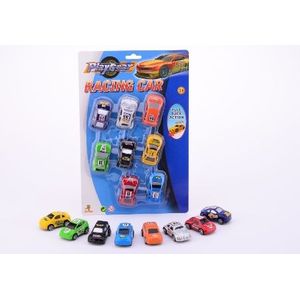 8x racewagens speelgoed autos kado set