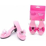 Princess Secret - Prinsessenschoentjes - Roze - Kunststof - 2 Stuks
