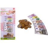 Speelgeld - Euro - briefgeld en muntgeld - winkeltje spelen - euromunten - eurobriefjes - munten en briefjes - speelgoed geld
