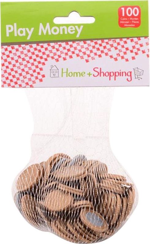 Johntoy - Home & Shopping - Speelgeld - 100 Munten in Net