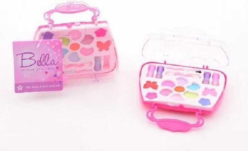 Johntoy - Bella - Make-up Set - Roze - Kunststof